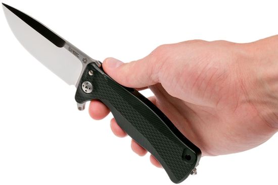 Складной нож Lion Steel "SR-11" L/SR11A BS c клинком из стали Uddeholm Sleipner®, рукоять алюминий