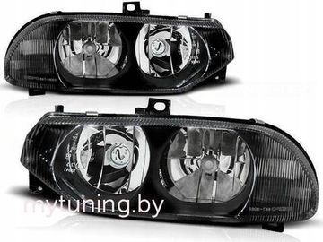 Передние фары BLACK для Alfa Romeo 156