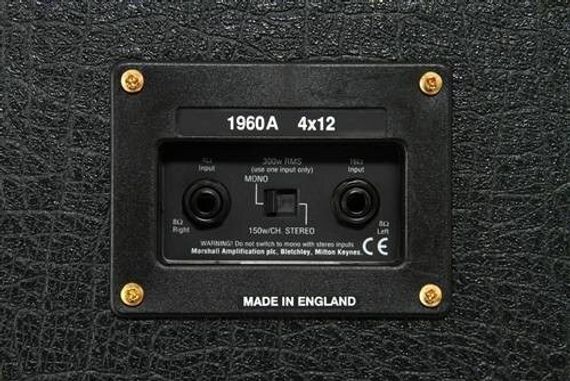 MARSHALL 1960A 300W 4X12 MONO/STEREO ANGLED CABINET