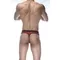 Мужские трусы стринги красные Don Moris DM102151