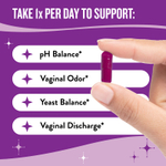 Legendairy Milk, Вагинальный пробиотик Smitten Kitten ™, 30 веганских капсул