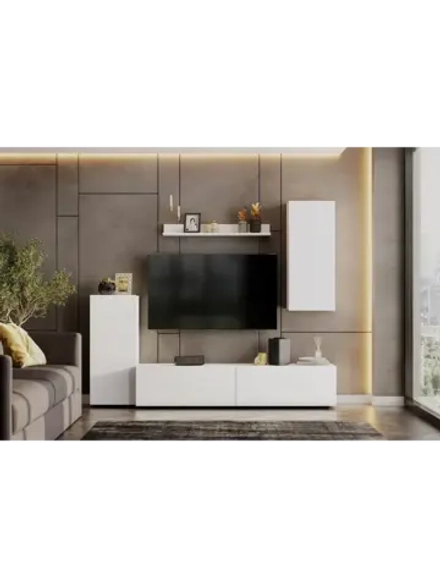 Стенка в гостиную со шкафом 204,8х35,7х170 см