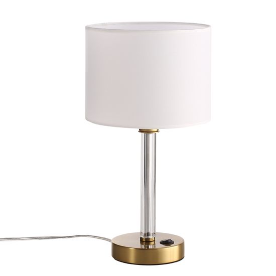 SL1404.304.01 Светильник настольный ST-Luce Латунь/Прозрачный E14*1 40W VERITAS