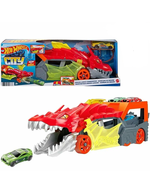 Hot Wheels GTK42 — игровой набор «Разъяренный Дракон с хранилищем для машинок» в масштабе 1:64
