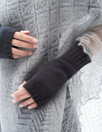 Митенки женские М813-24 графит