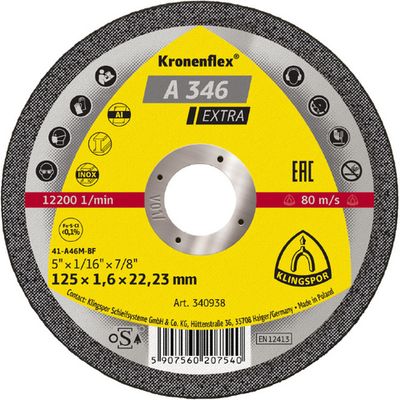 Отрезной круг 230х1,9х22 мм А346EX (340953)