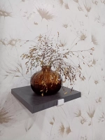 Полка настенная лофт маленькая на кронштейне