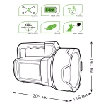 Фонарь Gauss LED прожекторный модель GFL602 11W 400lm Li-on 4800mAh