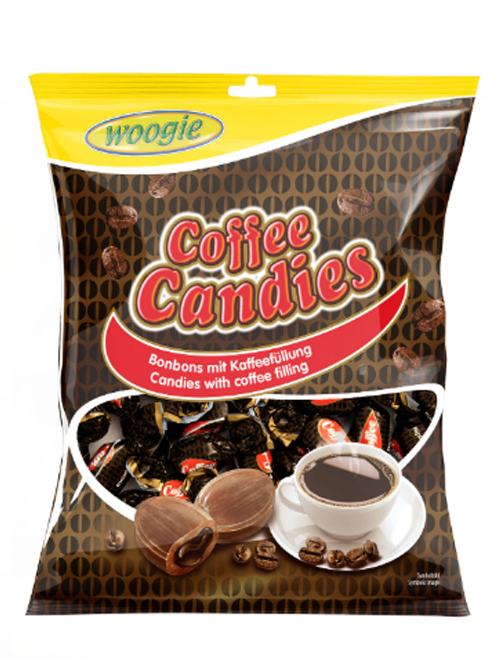 Конфеты с кофейной начинкой WOOGIE Coffee Candies 150г