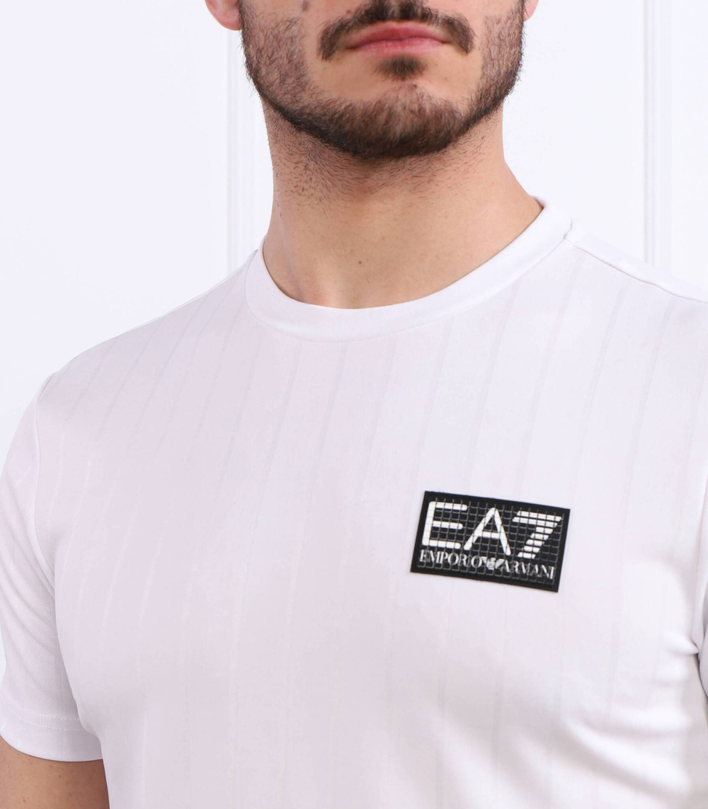 футболка EA7 - белый(6LPT33 PJJAZ)