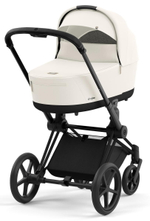 Коляска Cybex Priam IV Matt Black complete Cloud T Cozy Beige Plus Base T 4 в 1 Off White