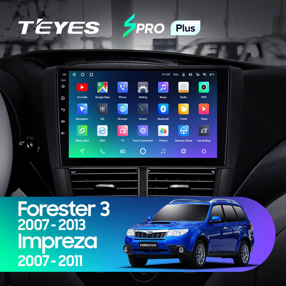 Teyes SPRO Plus 9" для Subaru Forester 2007-2013