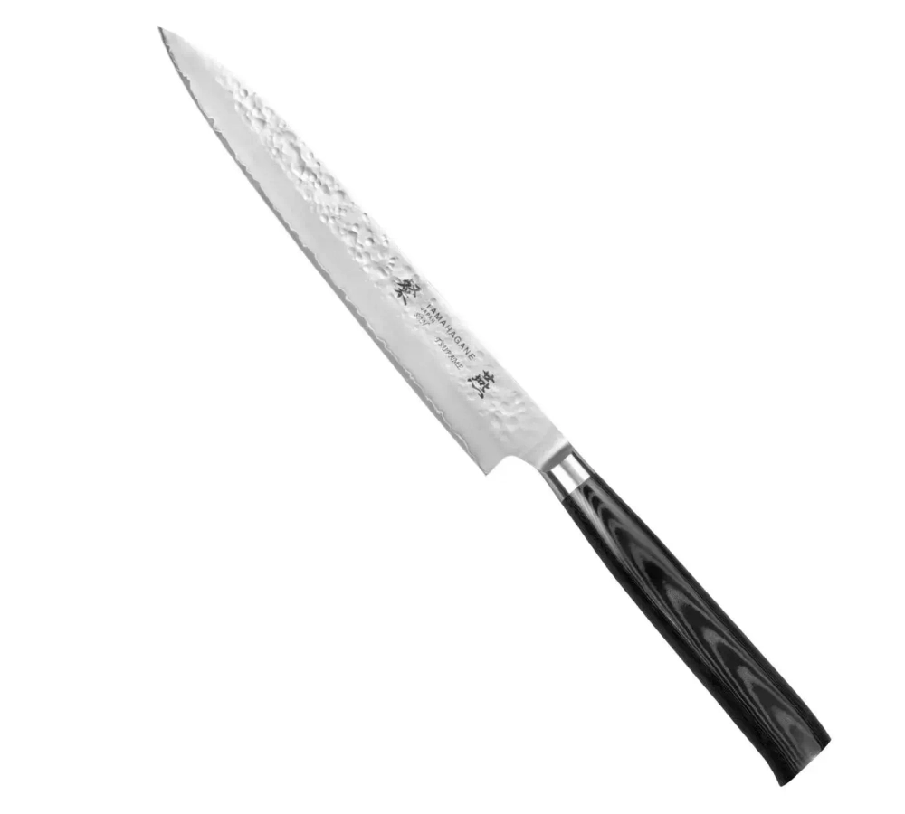 Tamahagane Нож для сашими Tsubame, черный, 21 см.