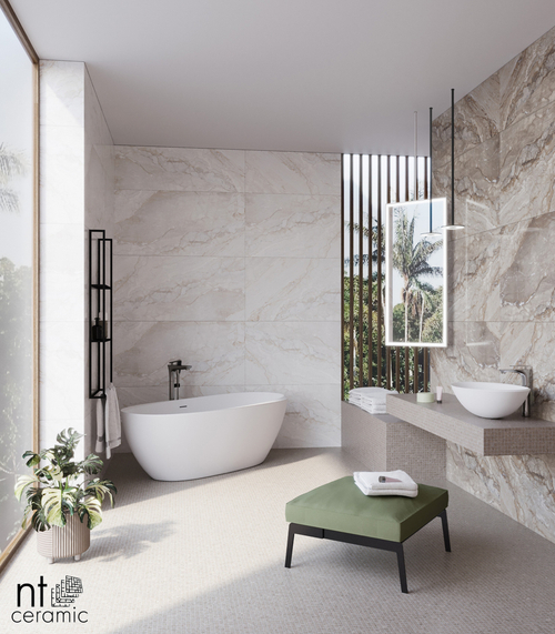 Керамогранит Gravel White NTT99508P 600*1200мм полированная