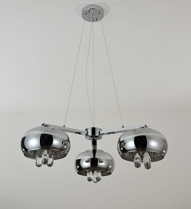 Подвесная люстра Lumina Deco Tosso LDP 8066-3-200 CHR