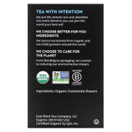 Choice Organics, травяной чай, ромашка, без кофеина, 16 чайных пакетиков, 14 г (0,50 унции)