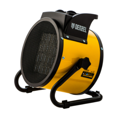 Тепловая пушка, керамический нагреватель (тепловентилятор) DHC 3-150, 230 В, 0.025/1.5/3 кВт Denzel