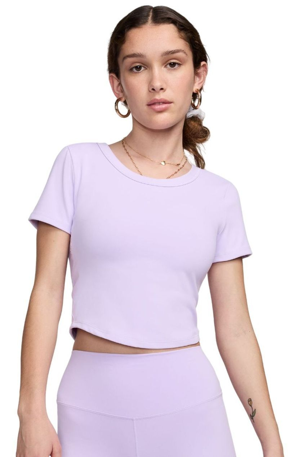 Nike One Fitted Dri Fit Short Sleeve Top