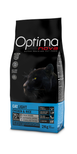 Optima Nova Cat Light (Курица и рис)