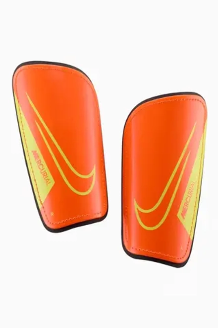 Футбольные щитки Nike Mercurial Hardshell - оранжевый