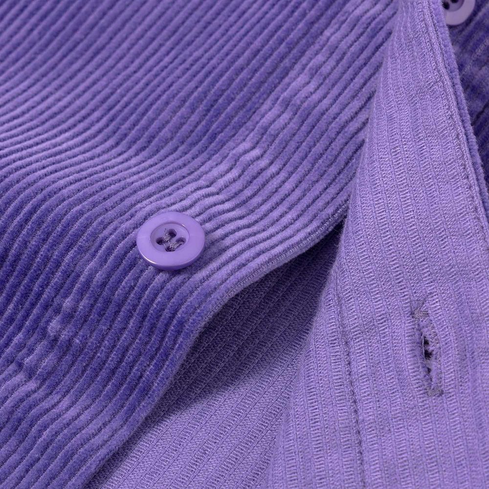 Купить Рубашка YMKASHIX Velvet Leisure Фиолетовая Рубашка YMKASHIX Velvet Leisure Фиолетовая