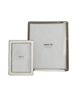 Zara Home Фоторамка из металла, цвет серебристый, 17 см · 8029/045