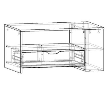 Стол ЛАВОРО-12 левый