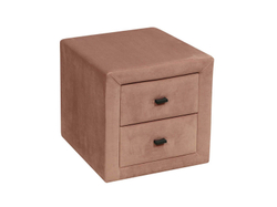 06.34-01 тумба прикроватная Гамма велюр корица