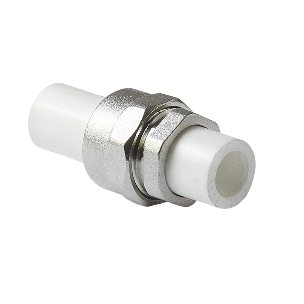 Вставка разборная комбинированная Ø 32 ППР (белый)