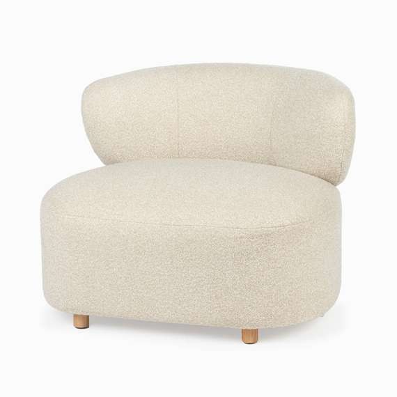 Лаунж-кресло Non серое