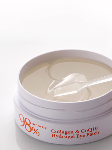 PETITFEE - ПАТЧИ ГИДРОГЕЛЕВЫЕ ДЛЯ ГЛАЗ С КОЭНЗИМОМ COLLAGEN & CO Q10 HYDROGEL EYE PATCH, 60 ШТ.
