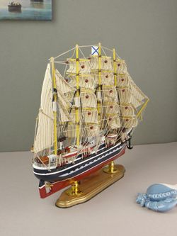 Meteor Lights Модель парусника Крузенштерн 52 см