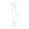 Потолочный светодиодный светильник Arlight IM-Quadro-Emergency-3H-S250x250-28W Warm3000 041006