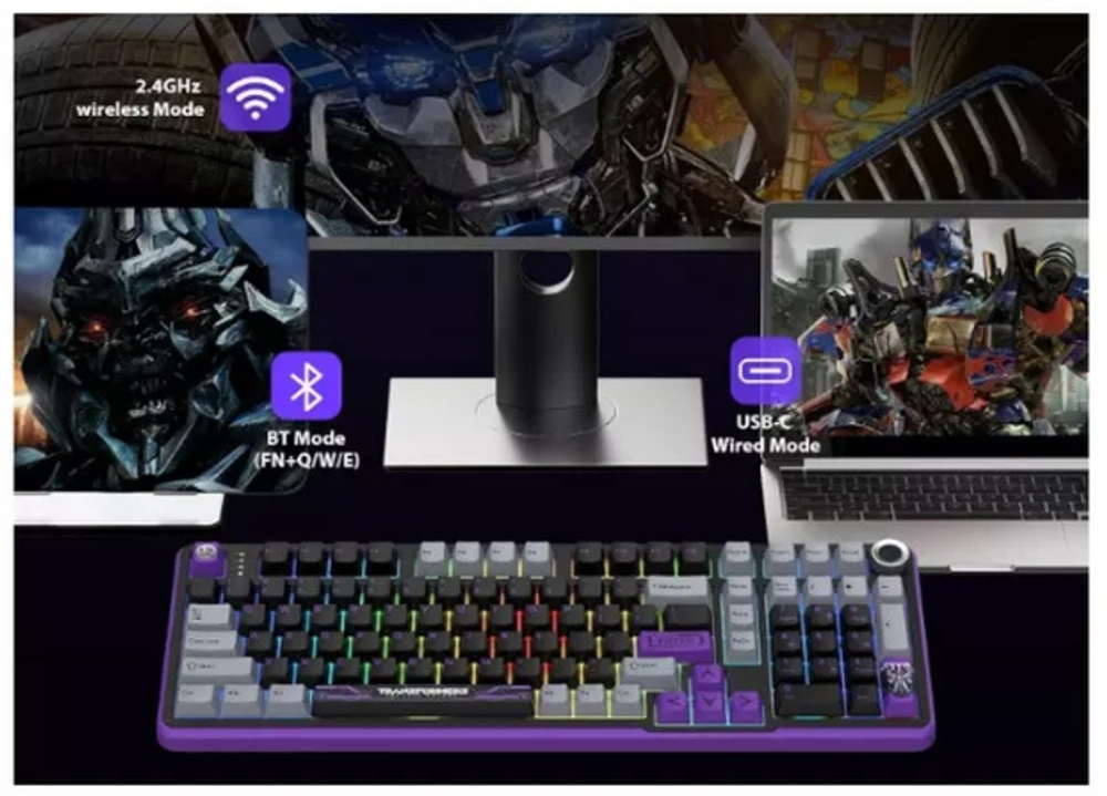 Клавиатура TF-GK01 черный