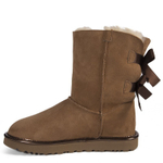 Угги Bailey Bow II Metallic Chestnut