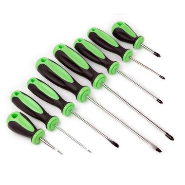 Набор отверток 8 пр.(PH:2х40,2х150,1х75,1х100мм,SL:5.5х40,4х75,4.5х100,5.5х150мм),в блистере Forsage##Помощник P017K