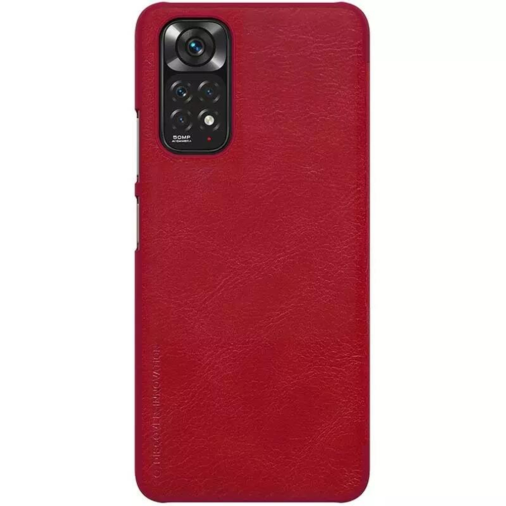 Кожаный чехол-книжка Nillkin Leather Qin для Xiaomi Redmi Note 11 / 11S