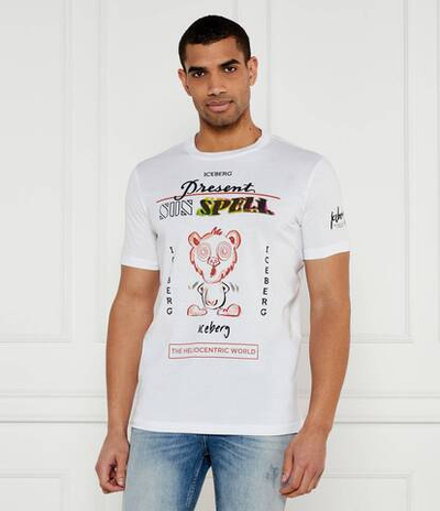 Футболка Iceberg - белый(252 I1P F02B 6325)