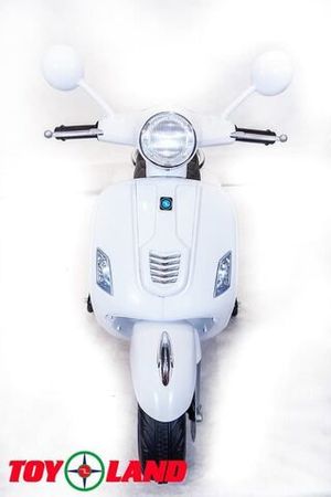 Детский электромотоцикл Toyland Vespa XMX 318 белый