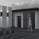 Уличный настенный светильник Outdoor O514WL-L30B3K1