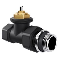 Набор термостатический прямой Royal Thermo Design 1/2quot;М30х1,5 (Черный)