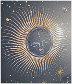 Пакет подарочный бумажный "Зодиак", мат. ламин., УФ лак, 26x32x12см