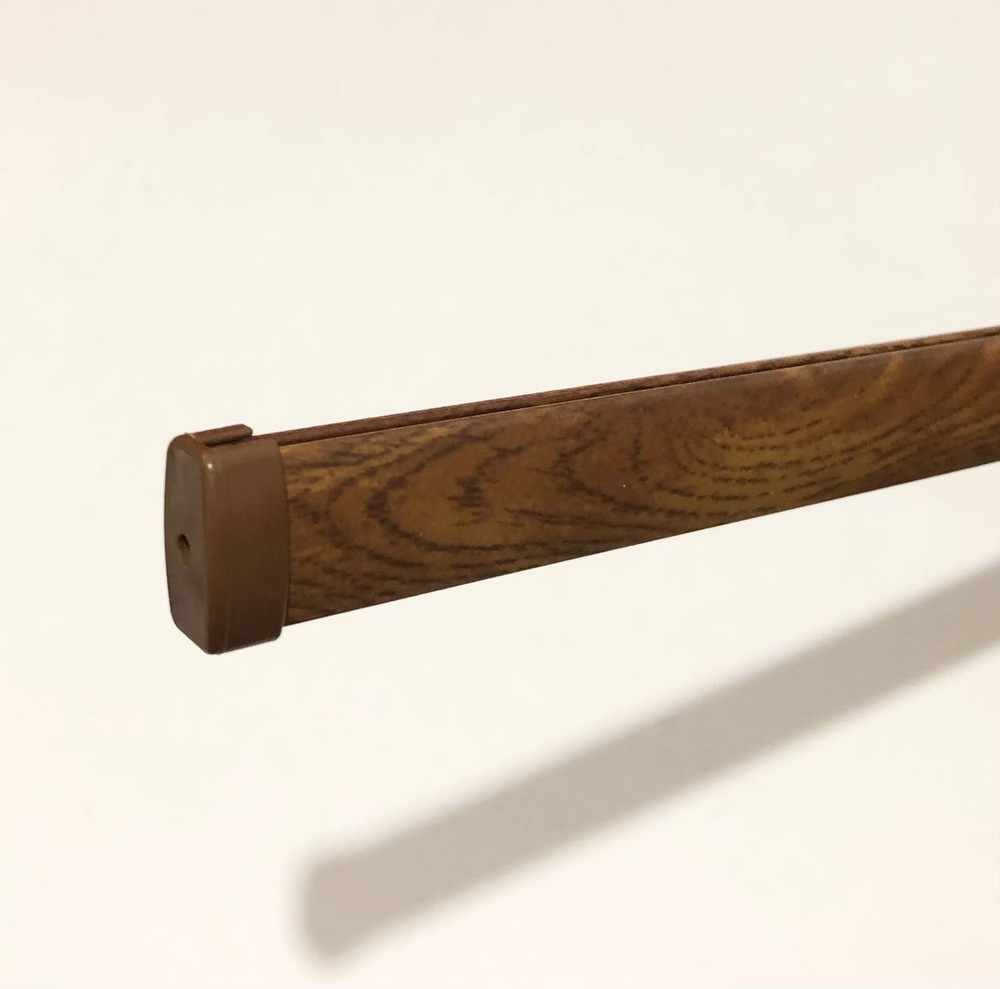 Нижний утяжелитель-отвес стальной, цвет орех