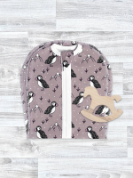 Утеплённый кокон Mjölk Птички