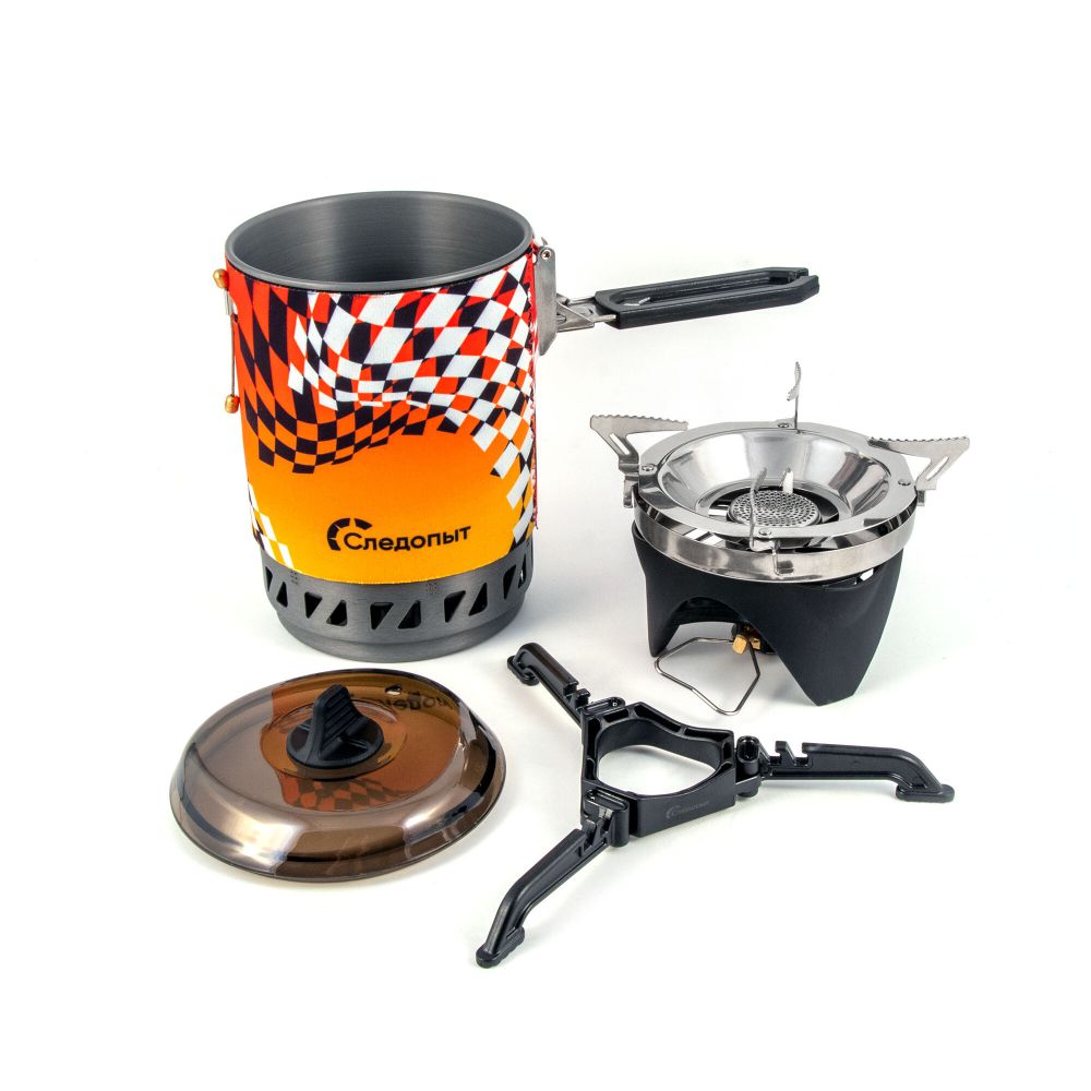 Газовая система приготовления пищи СЛЕДОПЫТ - FORZA TURBO BOIL, с переходником для посуды/24/