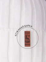 Шапка зимняя для мальчика на завязках и снуд