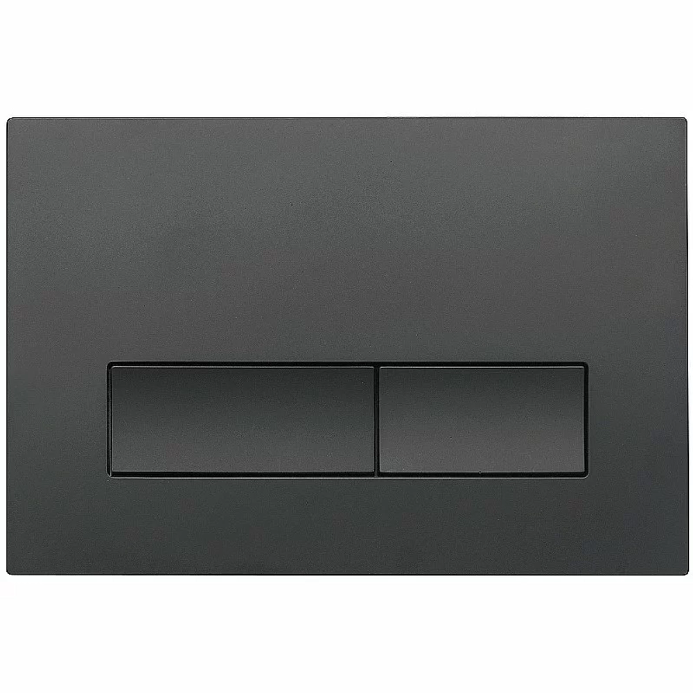 Унитаз подвесной Orange CI02-100W+APB244 безободковый, с крышкой микролифт, с инсталляцией, белый/кнопка черная