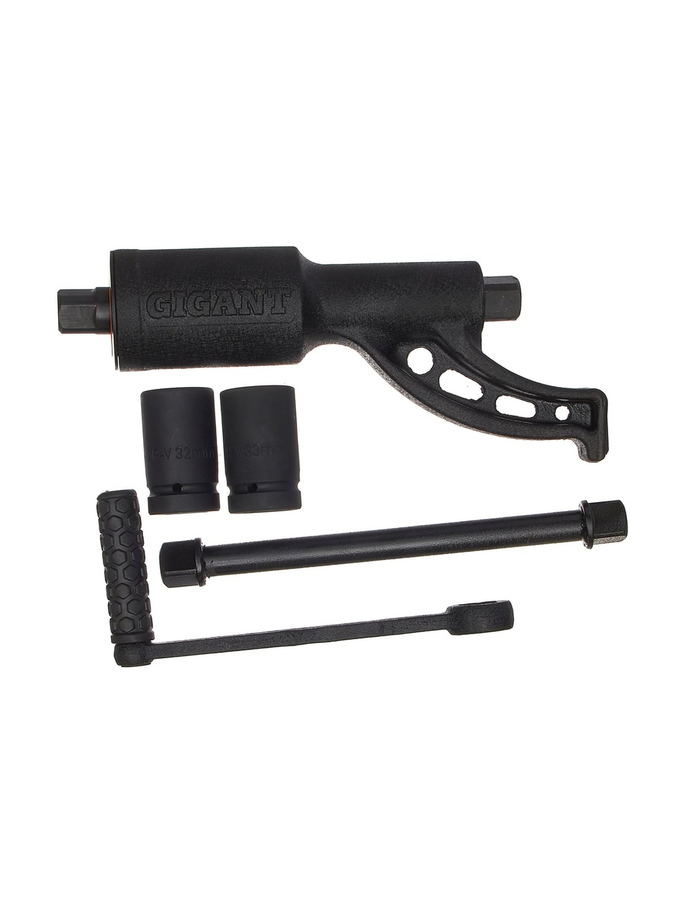 Ручной гайковерт Gigant 32х33, мaкс. усилие 4800 Нм, передаточное число 1:56 TQM-1