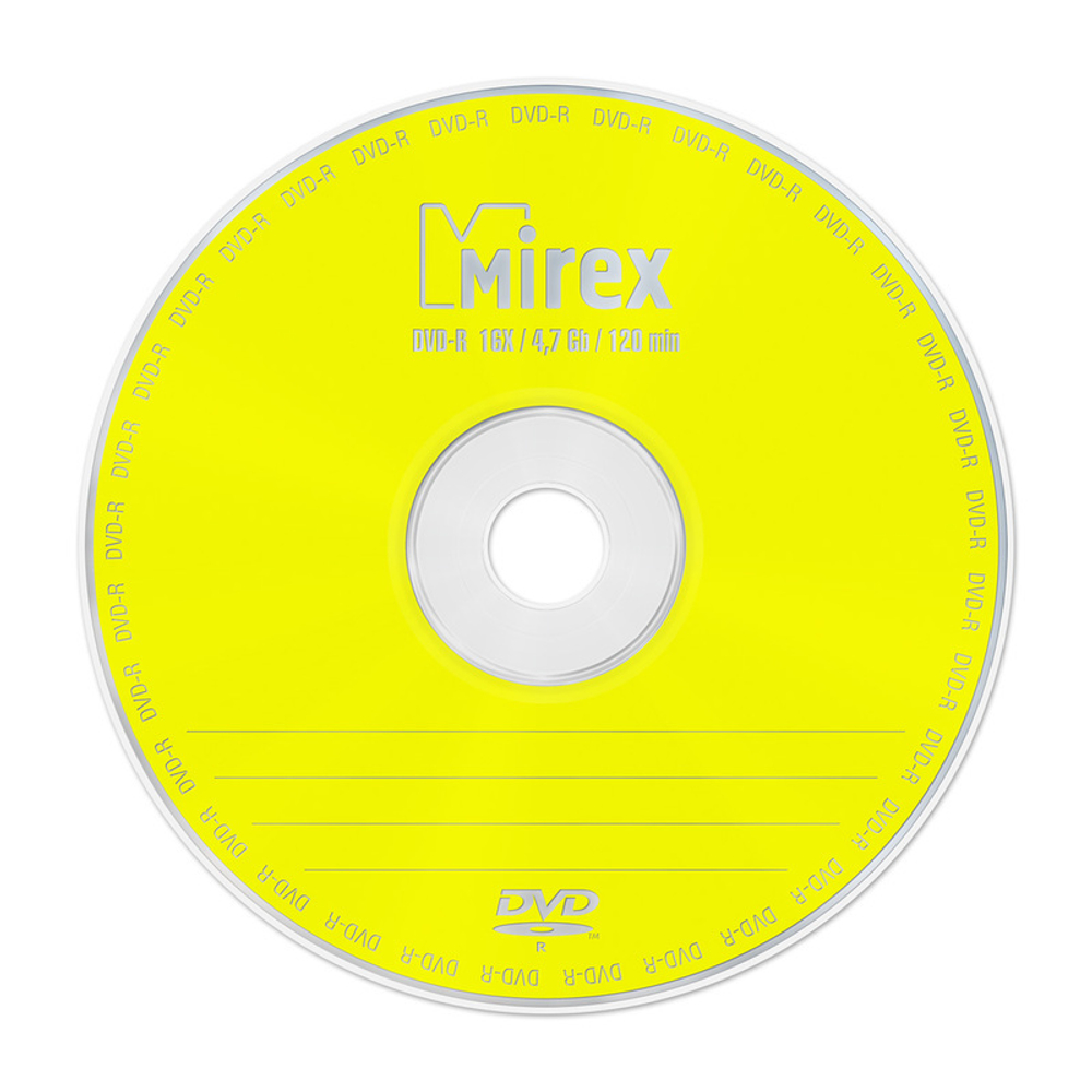 К/Диск МИРЕКС DVD-R 16x бум.конверт