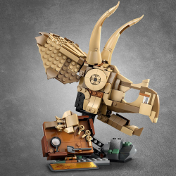 LEGO Jurassic World - Скелеты динозавров: череп трехрогого динозавра 76969